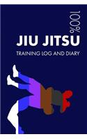 Jiu Jitsu Training Log and Diary: Training Journal for Jiu Jitsu - Notebook(1 Jiu Jitsu)