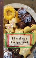 Christmas Recipe Book: A Christmas Plate Recipe Book - Cookbook Journal of Your All Your Christmas Food Experiments