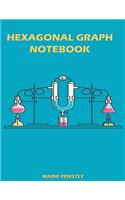 Hexagonal Graph Notebook: This Book Belongs to 8.5 X 11 Chemistry School Graph Paper Crazy Chemistry Professor
