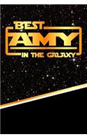 Best Amy in the Galaxy: Blood Sugar Diet Diary Journal Log Feature 120 Pages 6x9