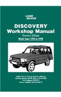 Land Rover Discovery Workshop Manual Owners Edition 1990 to 1998