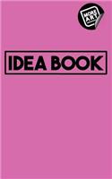Idea Book / Goodest Boy (Series 1) / Writing Notebook / Blank Diary / Journal / Paperback / Lined Pages Book - 100 Pages / 5 X 8 / Dog Puppy Canine / Hot Pink Lavender Fuschia