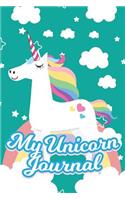 My Unicorn Journal: Blank Lined Notebook V18