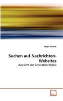 Suchen auf Nachrichten-Websites