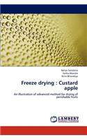 Freeze drying: Custard apple