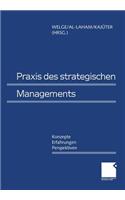 Praxis Des Strategischen Managements