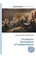 Trumbull's Declaration of Independence