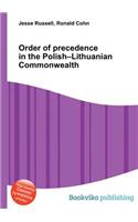 Order of Precedence in the Polish-Lithuanian Commonwealth
