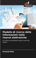 Modello di ricerca delle informazioni nelle risorse elettroniche