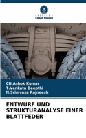 Entwurf Und Strukturanalyse Einer Blattfeder