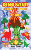 Dinosaur Coloring Book for Kids