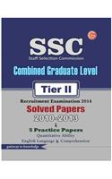 Ssc - Combined Graduate Level Tier 2 Recruitment Examination 2014 : Solved Papers 2010 - 2013 & 5 Practice Papers