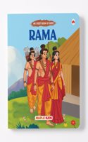 Story Book for Kids - Rama - Illustrated Board Book for Children - Mythology Stories for Kids - Age 0 - 2 Years