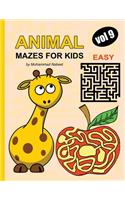 Animal Mazes for Kids - Vol 9
