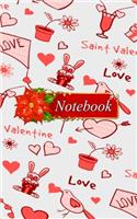 valentine's day notebook