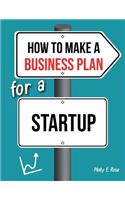 How To Make A Business Plan For A Startup