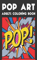 Pop Art Adults Coloring Book