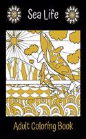Sea Life Adult Coloring Book