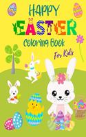 Happy Easter Coloring Book for Kids