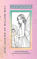 Girl Fairies of Willow Way: A Coloring Book with Fairies and Fashion