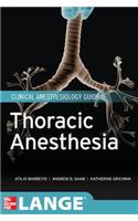 Thoracic Anesthesia