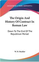 Origin And History Of Contract In Roman Law