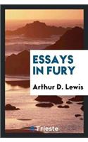 Essays in Fury
