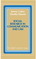 Social Research in Communication and Law