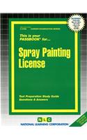 Spray Painting License