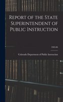 Report of the State Superintendent of Public Instruction; 1905-06