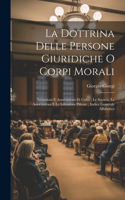 Dottrina Delle Persone Giuridiche O Corpi Morali