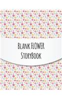 Blank Flower Story book