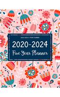 2020-2024 5 Year Planner