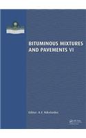 Bituminous Mixtures and Pavements VI