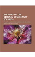 Archives of the General Convention (Volume 4)