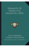 Elements Of Projective Geometry (1893)