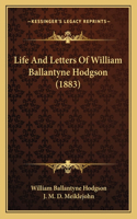 Life and Letters of William Ballantyne Hodgson (1883)
