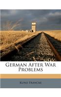 German After War Problems