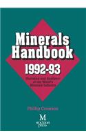 Minerals Handbook 1992-93
