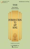 Introduction To Art Song For Tenor (Book/Online Audio): Songs in English for Classical Voice Students Includes Downloadable Audio