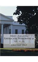 Meet Amazing Americans Workbook 50