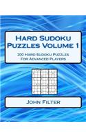 Hard Sudoku Puzzles Volume 1