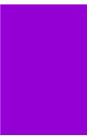 Journal Violet Color Simple Monochromatic Plain Violet