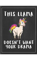 This Llama Doesn't Want Your Drama