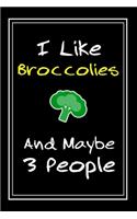 I Like Broccolies And Maybe 3 People