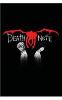 Death Note Notebook / Journal: Anime Manga Notebook Ryuk Light Yagami Kira & L Cover - Lined Paper For Journal Diary Planner And Notes