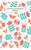 Username And Password Notebook