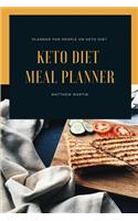 Keto Diet Meal Planner: Notebook to help people with Keto Diet Planning