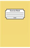 Exercise Book Lined: School Notebook V1
