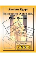 Ancient Egypt Interactive Notebook Page Designs